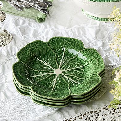 Certified International Le Jardin 11-Inch Cabbage Dinner Plate 4-Piece Set