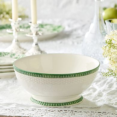 Certified International Le Jardin Embossed Rattan Deep Bowl