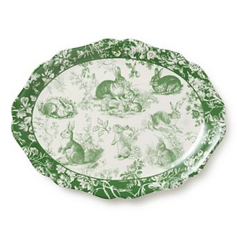Certified International Le Jardin Oval Platter