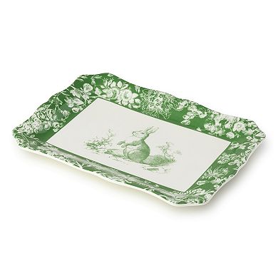 Certified International Le Jardin Rectangular Platter
