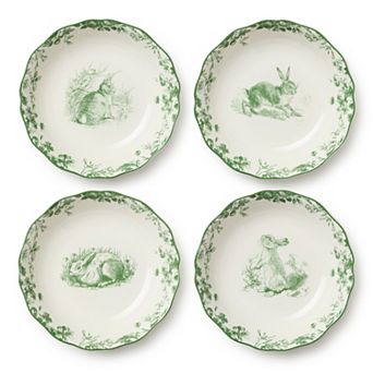 Certified International Le Jardin 4 pc Soup Bowl Set