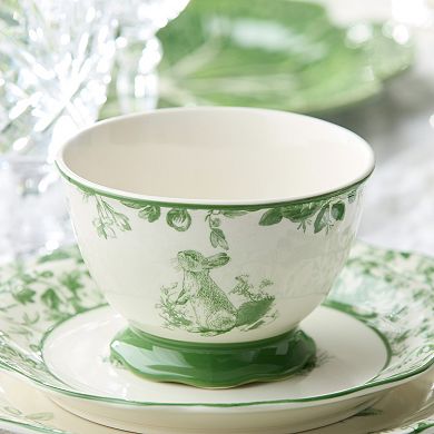 Certified International Le Jardin 4-Piece Ice Cream Bowl Set