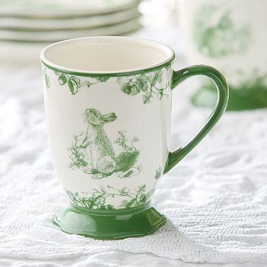 Certified International Le Jardin 4-Piece Mug Set