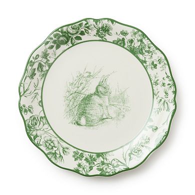 Certified International Le Jardin 4-Piece Salad Plate Set