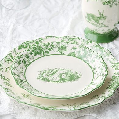 Certified International Le Jardin 4-Piece Salad Plate Set