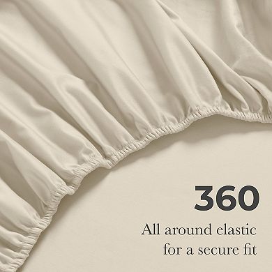 SUPERIOR Egyptian Cotton 650 Thread Count Extra Deep Pocket Fitted Sheet
