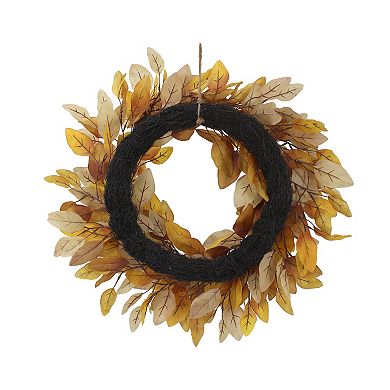 Sonoma Goods For Life® Golden Foliage Artificial Wreath