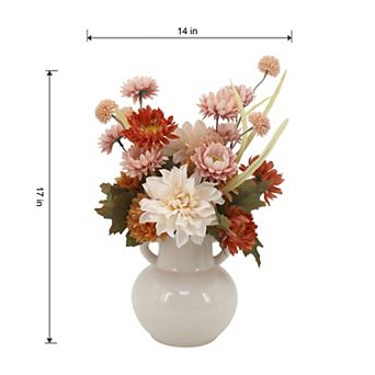 Sonoma Goods For Life® Artificial Mixed Botanicals in Ceramic Vase