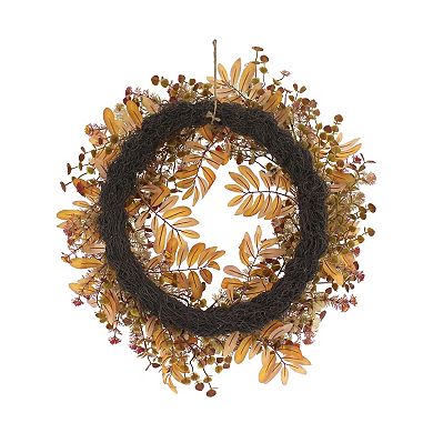 Sonoma Goods For Life® Autumn Wildflower Gathered Artificial Wreath