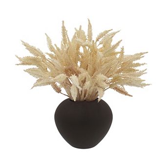 Sonoma Goods For Life® Dried Wheat Artificial Arrangement in Ceramic Vase