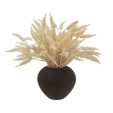 Sonoma Goods For Life® Dried Wheat Artificial Arrangement in Ceramic Vase
