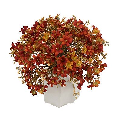 Sonoma Goods For Life® Artificial Wildflower Arrangement in Fluted Vase