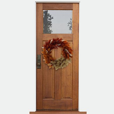 Sonoma Goods For Life® Tonal Neutral Leaf Artificial Wreath