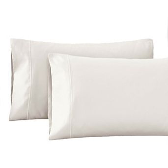SUPERIOR Egyptian Cotton 1500 Thread Count Embroidered Marrow Stitch Pillowcase Set