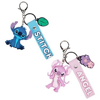 Disney's Stitch & Angel 2 pc Key Chain Set