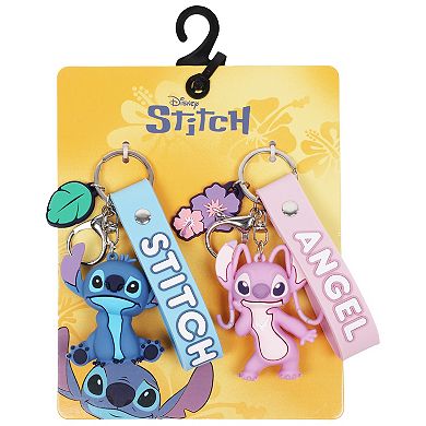 Disney's Stitch & Angel 2-Piece Key Chain Set