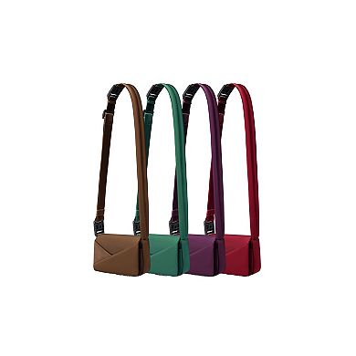 Lux & Nyx Mini Origami Flap 2-in-1 Convertible Crossbody Bag and Handbag