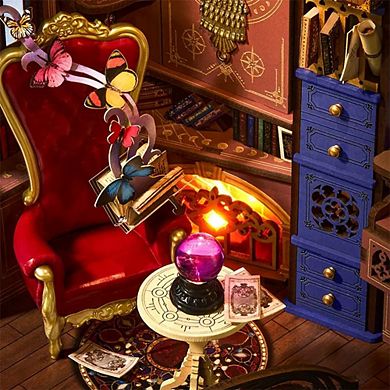 DIY 3D Book Nook Kit: Magic Fantasy Corner 185 pieces