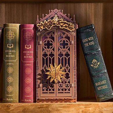 DIY 3D Book Nook Kit: Magic Fantasy Corner 185 pieces
