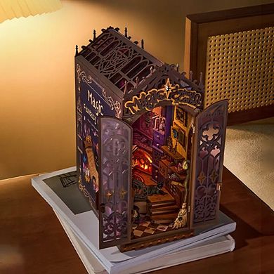 DIY 3D Book Nook Kit: Magic Fantasy Corner 185 pieces