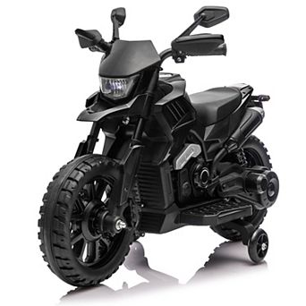 6v Motorcycle for Kids,Ride on Motorcycle with Traning Wheels,2-5mph Adjustabled Speed Electric Bike