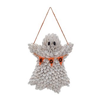 Celebrate Together™ Halloween Ghost Shaped Wood Curl Wreath