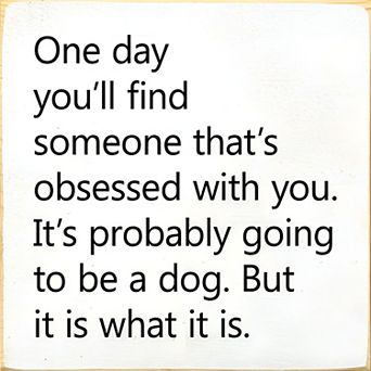 Dog Lover Quote Wood Sign 7x7 Inch Square Shelf or Wall Decor for Entryway