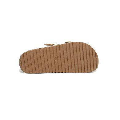 Yoki Camila-61 Women's Platform Studded Double Buckle Sandals