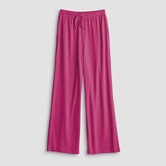Girls 7-16 Tek Gear® Drapey High Rise Wide Leg Pants