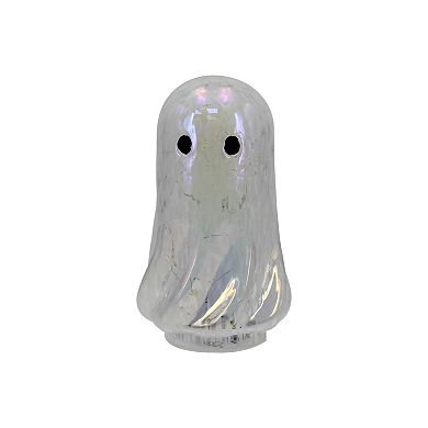Celebrate Together™ Halloween Large LED Confetti Glass Ghost Sitabout Table Decor