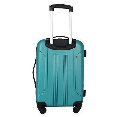 Travelers Club Chicago 20-inch Expandable Hardside Spinner Luggage