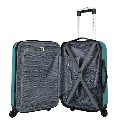 Travelers Club Chicago 20-inch Expandable Hardside Spinner Luggage