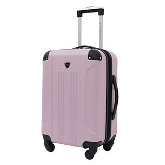 Travelers Club Chicago 20-inch Expandable Hardside Spinner Luggage
