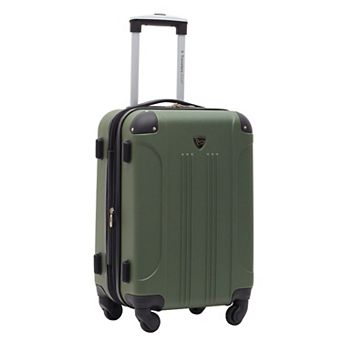Travelers Club Chicago 20-inch Expandable Hardside Spinner Luggage