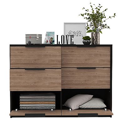 Kaia 4 Drawers Dresser, Superior Top