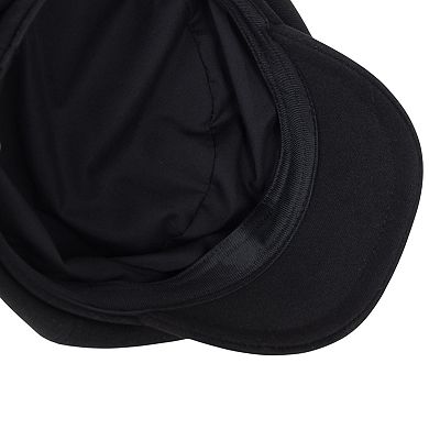 Women's Soft Newsboy Beret Cap with Structured Crown