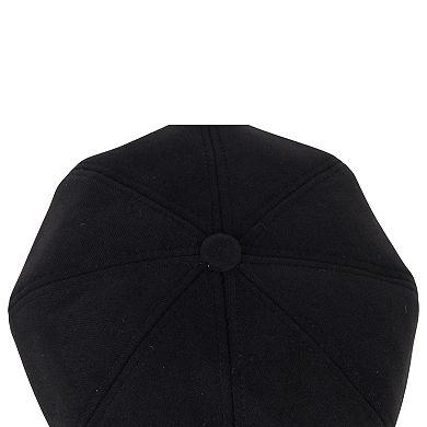 Women's Soft Newsboy Beret Cap with Structured Crown