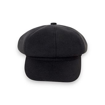 Women's Soft Newsboy Beret Cap with Structured Crown