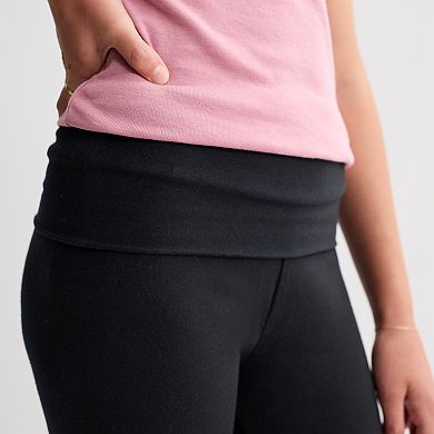 Girls 7-16 SO® Foldover Leggings in Regular & Plus Size