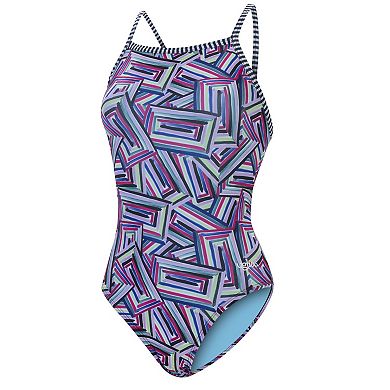 Women's Little Dolfin Uglies Geometric One-Piece Swimsuit