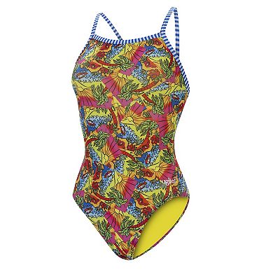 Women's Dolfin Uglies Tropical Print One-Piece Swimsuit