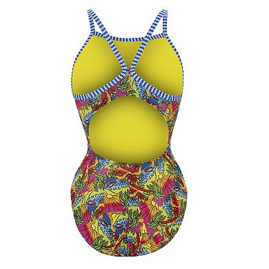 Women's Dolfin Uglies Tropical Print One-Piece Swimsuit