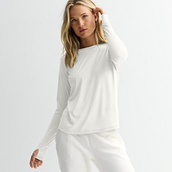 Petite Tek Gear® Dry Tek Long Sleeve Tee