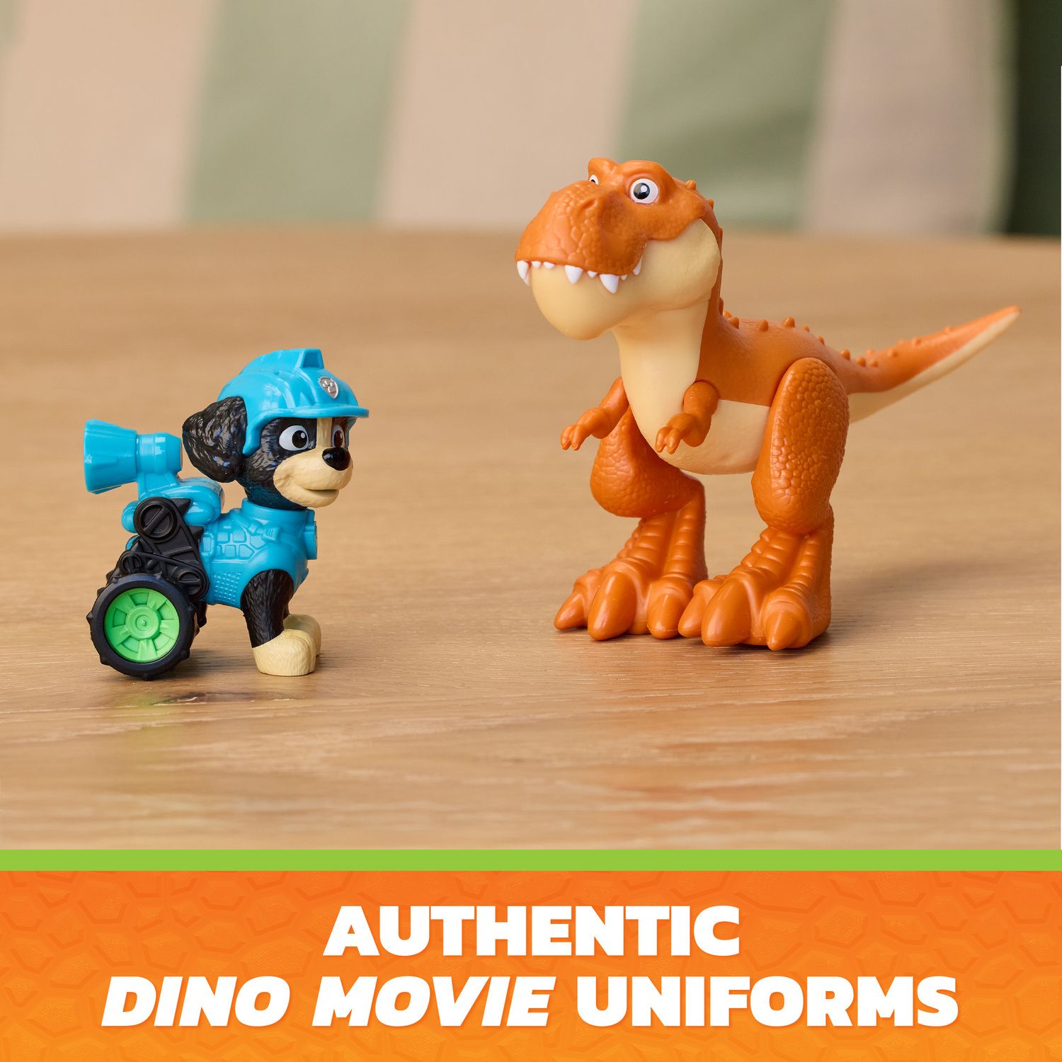 Детские фигурки Paw Patrol The Dino Movie Dino Adventure Pack 6-Figure Action Figures Set — фото 4