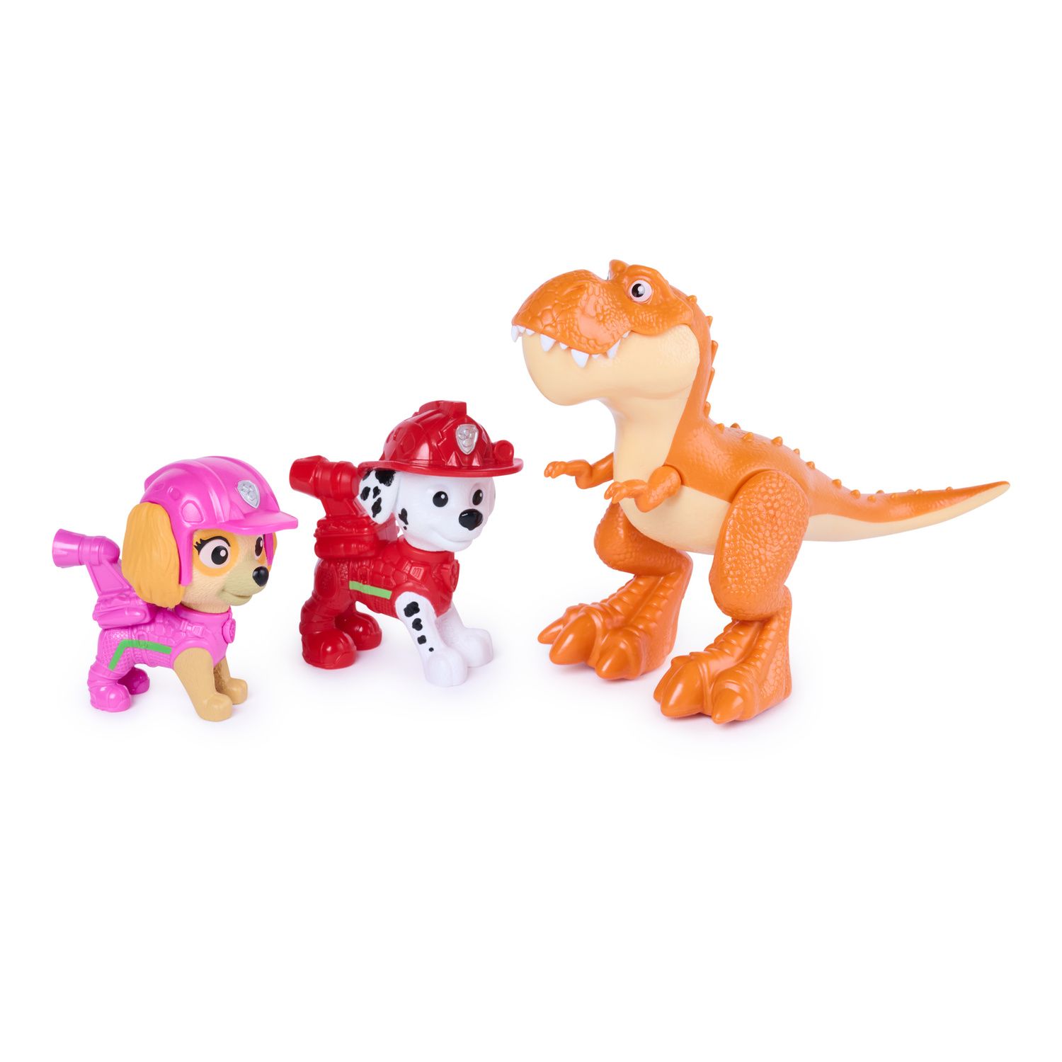 Детские фигурки Paw Patrol The Dino Movie Dino Adventure Pack 6-Figure Action Figures Set — фото 7