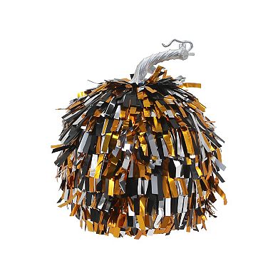 Celebrate Together™ Halloween Large Tinsel Shaped Pumpkin Sitabout Table Decor