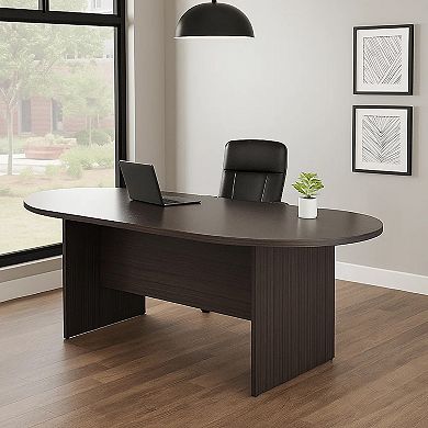 Mike Oval Conference Table with Panel Legs