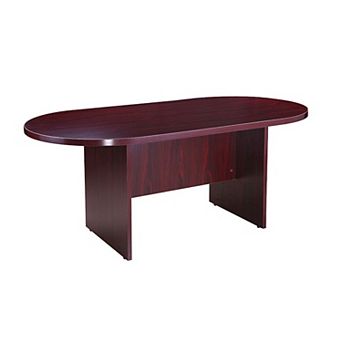 Mike Oval Conference Table with Panel Legs