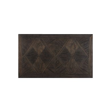 Leky Coffee Table, 44 Inch, 1 Lift Top with Shelf Underneath, Brown