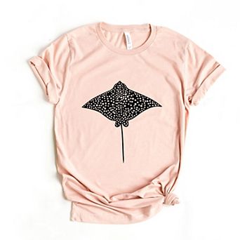 Spotted Stingray - Women's Short Sleeve Graphic T-Shirt